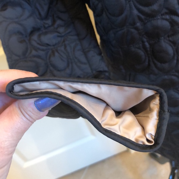 NWOT Coach Monogram Black coat - Picture 8 of 17